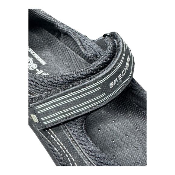 Skechers Shape Ups Black Mary Jane Walking Exercise Sneakers 7.5 Toning Exercise - Picture 8 of 11